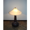 Lampa ceramiczna w stylu Lawa.
